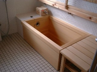 個室の風呂