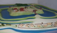 勝幡城復元模型